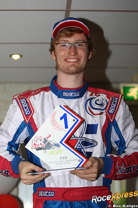 Finn Kooijman Energy kart